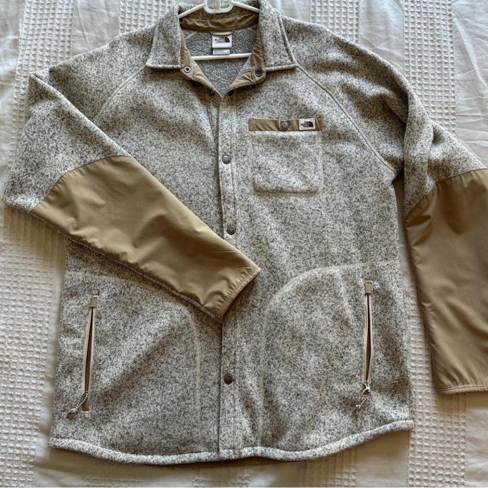 The North Face Gray and Tan Jacket